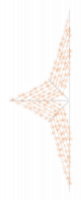светодиодная консоль на столб  2D